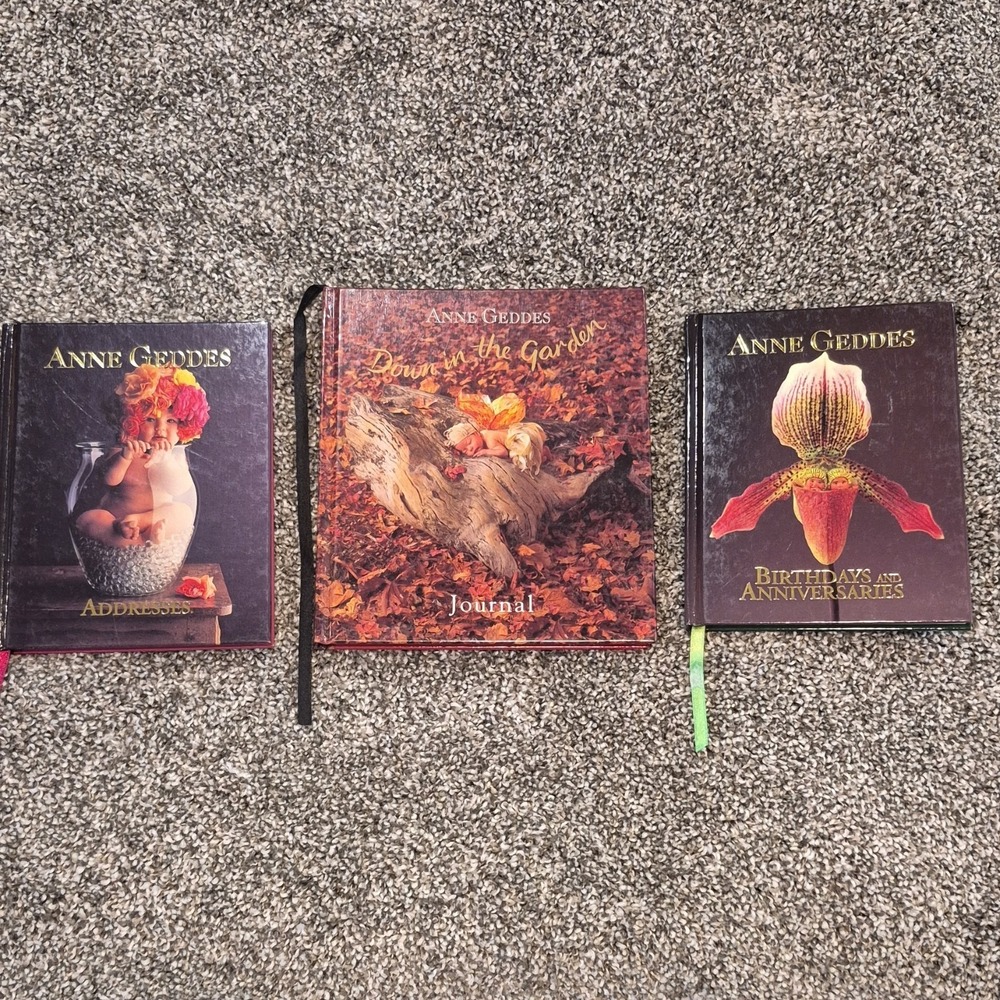 Anne‎ Geddes Hardcover Address Book, Journal & Anniversaries Set, Ruled Pages
